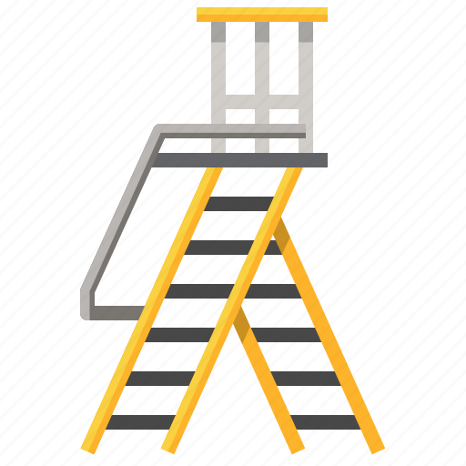 Step, ladder, vertical, stairs, steps, carpentry icon - Download on Iconfinder