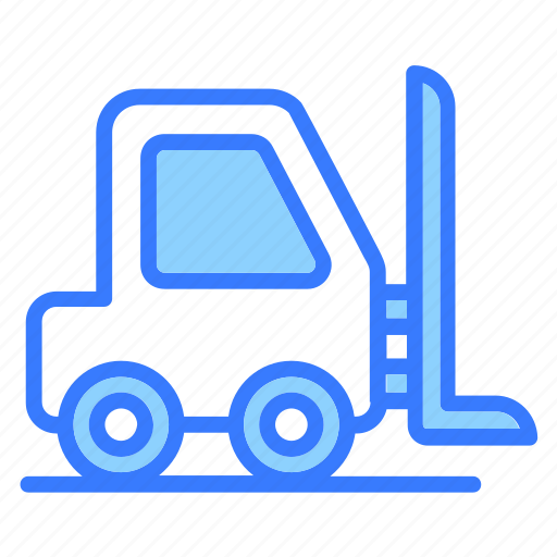 Forklift, lifter, lifting, loader, shipping, truck, fork lift icon - Download on Iconfinder
