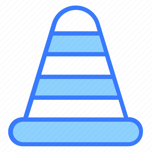 Traffic cone, construction cone, construction, building, tool, safety, warning icon - Download on Iconfinder