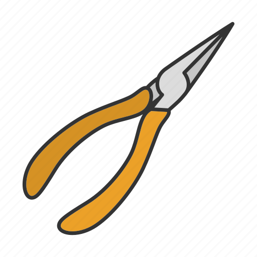 Cutter, instrument, nippers, pliers, tool, pointed tongs icon - Download on Iconfinder
