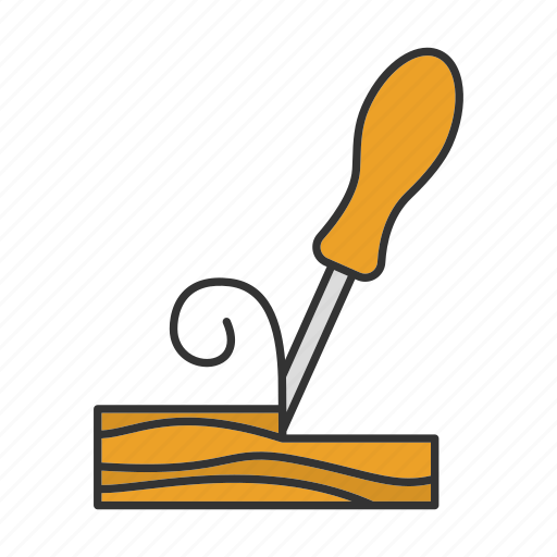 Bench, chisel, construction, tool, gouge, wood carving icon - Download on Iconfinder