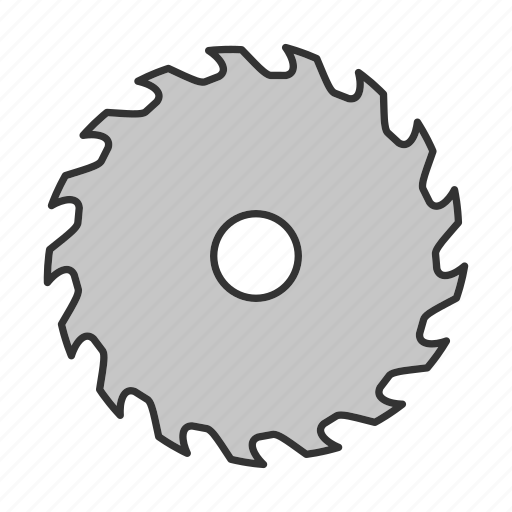 Circular, saw, tool, woodcutter, saw blade, wheel blade icon - Download on Iconfinder