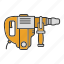 drill, perforator, tool, drill driver, rotary hammer 