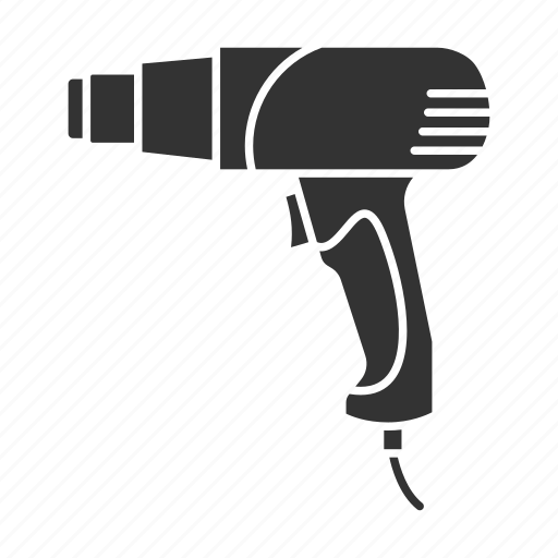 Air dryer, heat gun, paint remover, tool icon - Download on Iconfinder
