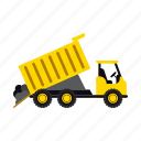 construction, dump, heavy, soil, transportation, truck, vehicle