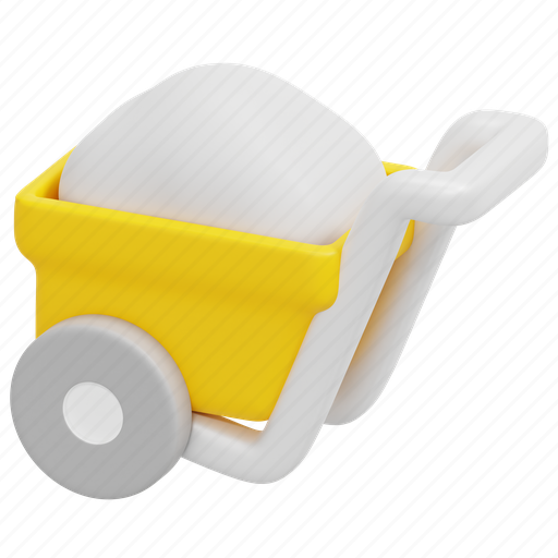 Wheelbarrow, construction, wheelbarrows, gardening, trolley, cart, tool icon - Download on Iconfinder