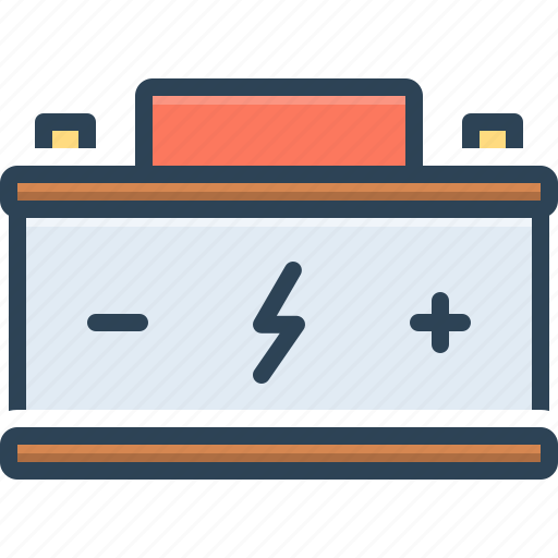 Accumulator, battery, electricity, electronics, indicator, power, resistance icon - Download on Iconfinder