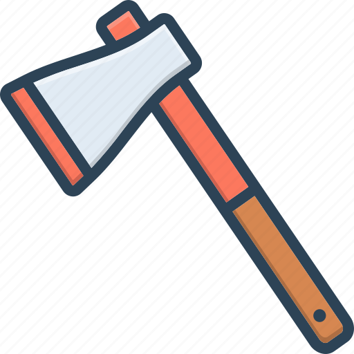 Adze, axe, calibrating, chopper, hatchet, mattock, weapon icon - Download on Iconfinder
