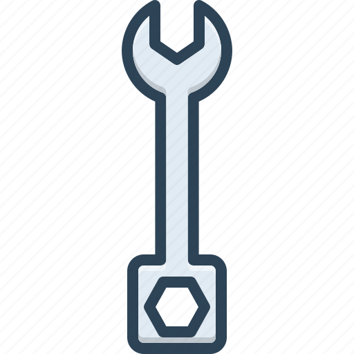 Adjustable, calibrating, equipment, hardware, maintenance, tighten, wrench icon - Download on Iconfinder