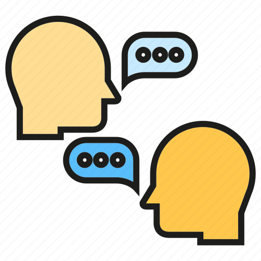 Chat, communication, head, speak, talk icon - Download on Iconfinder