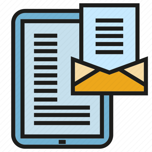 Contact, envelope, letter, mobile, phone icon - Download on Iconfinder