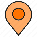 location, map pin, pin, pointer