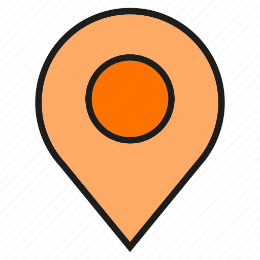 Location, map pin, pin, pointer icon - Download on Iconfinder