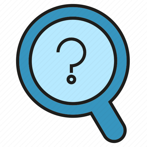 Ask, find, magnifier, problem, question, search, solution icon - Download on Iconfinder