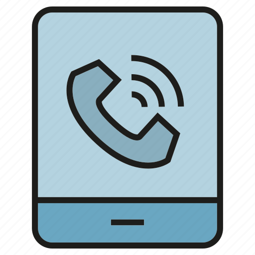 Communicate, mobile, phone, ring, talk icon - Download on Iconfinder