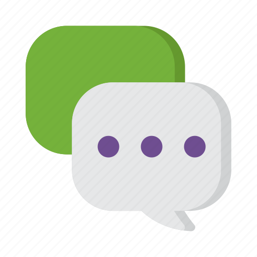 Chat, bubble, speech, communication, interaction, network, message icon - Download on Iconfinder