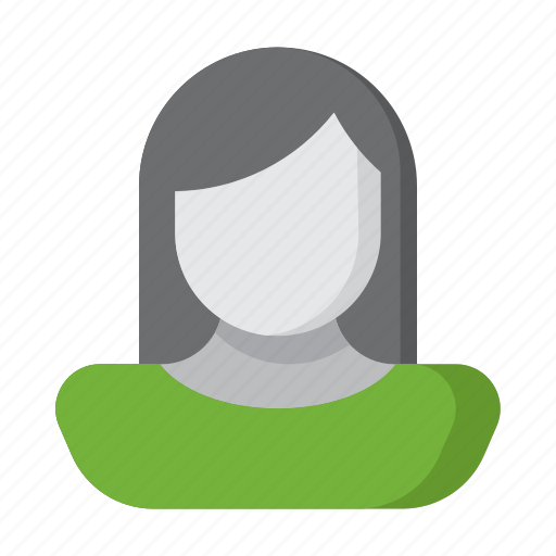 Female, user, profile, woman, girl, people, person icon - Download on Iconfinder