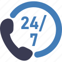 call center, 24x7, time, hour, service, support, phone