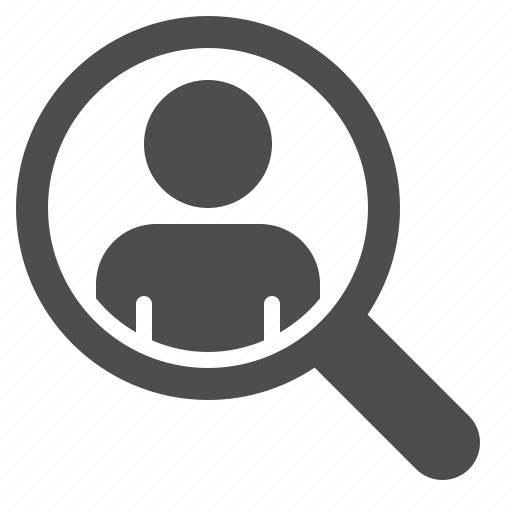 Search, find, man, user, avatar, magnifying glass, magnifier icon - Download on Iconfinder