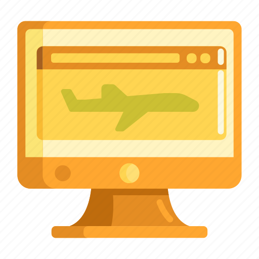 Airline, flight, landing, landing page, page, website icon - Download on Iconfinder