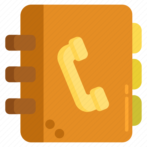 Book, contact list, contacts, phone, phone book icon - Download on Iconfinder