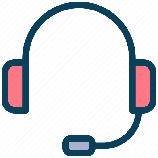 Contact, headphone, helpline, headset, support icon - Download on Iconfinder