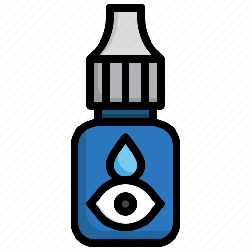 Ophthalmic, solution, eye, lens, optical, drops icon - Download on Iconfinder