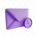 email, envelope, delay, message
