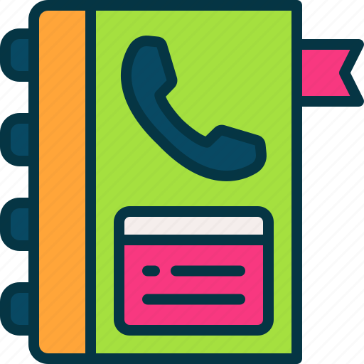Phone, book, contact, address, telephone icon - Download on Iconfinder