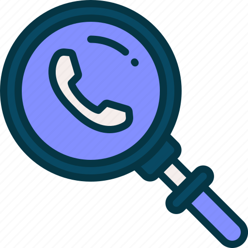 Search, phone, call, contact, book icon - Download on Iconfinder