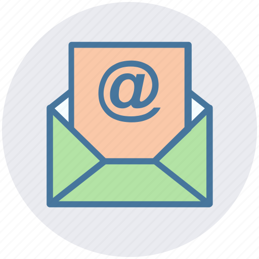 At, email, letter, message, sheet icon - Download on Iconfinder