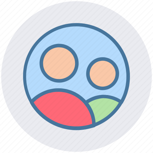 Circle, friends, members, men, persons, users, worker icon - Download on Iconfinder