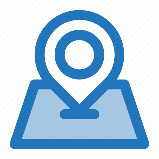 Gps, location, map, navigation, sticky icon - Download on Iconfinder