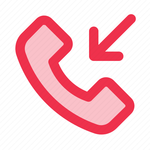 Incoming, call, phone, communications icon - Download on Iconfinder