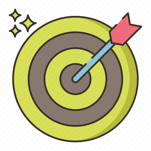 Aim, goal, objective, target icon - Download on Iconfinder