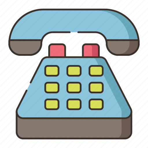 Call, contact, hotline, landline, phone, telephone icon - Download on Iconfinder