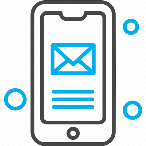 Mail, message, mobile, phone icon - Download on Iconfinder