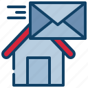 mail, envelope, home, address, send, marketing, information