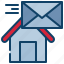 mail, envelope, home, address, send, marketing, information 