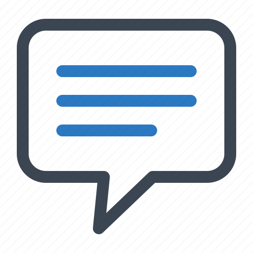Comment, speech bubble, talk icon - Download on Iconfinder