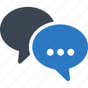 chat, customer support, speech bubbles, talk 