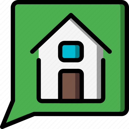 Communication, contact, contact us, home, message icon - Download on Iconfinder