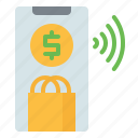 shopping, online, contactless, payment, nfc, wireless