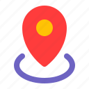 location, pin, map, navigation