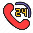 call center, 24 hours, support, customer services