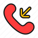 incoming call, communication, telephone