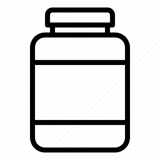 Bottle, container, jar, medicine icon - Download on Iconfinder