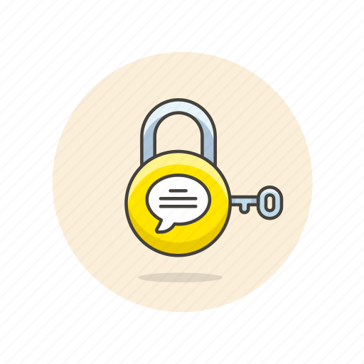 Content, encypted, message, hide, key, lock, private icon - Download on Iconfinder