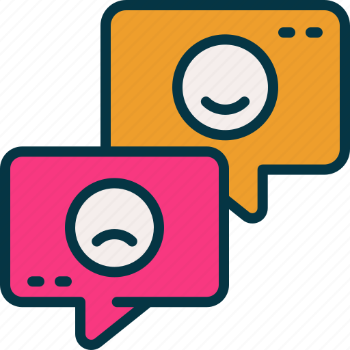 Reaction, face, like, sad, chat icon - Download on Iconfinder