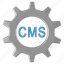 cms, management, content, website, article, gear, cogwheel 